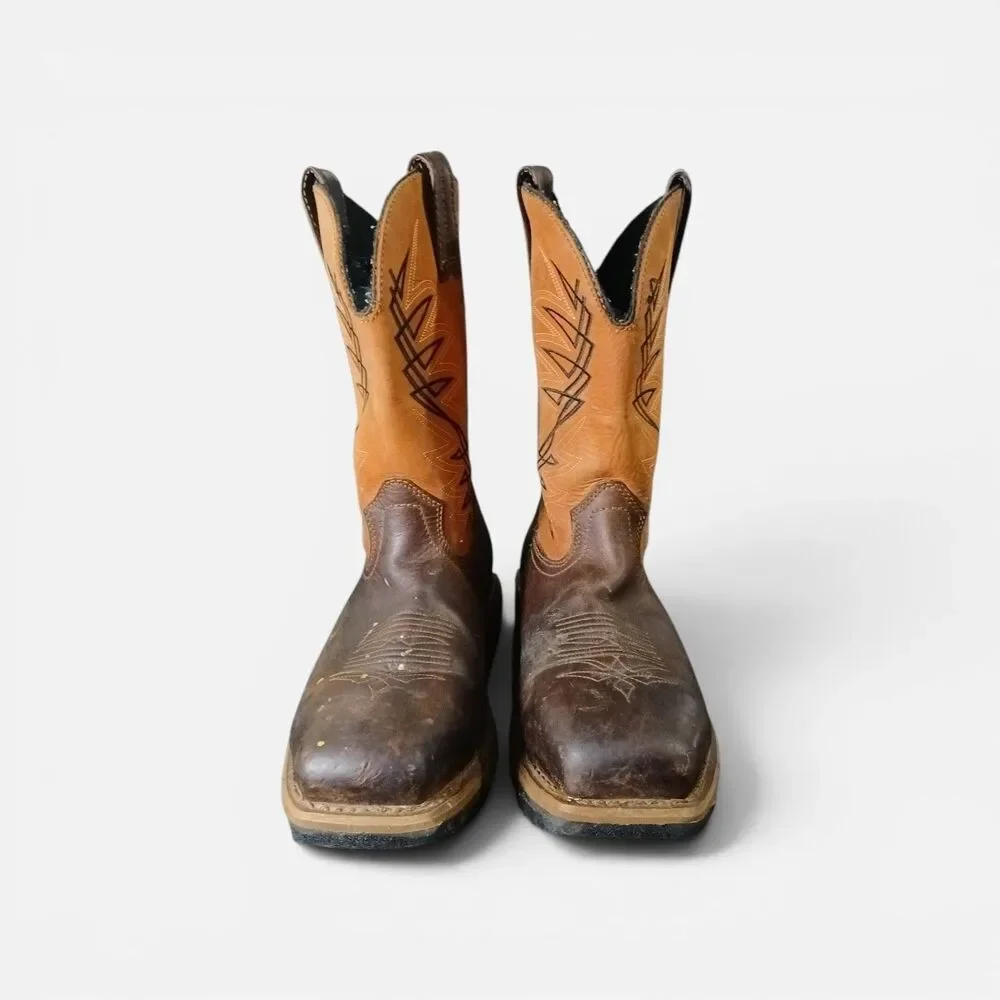 Irish Setter Marshall  11-inch Waterproof Leather Soft Toe Pull-On Boots Sz 10D